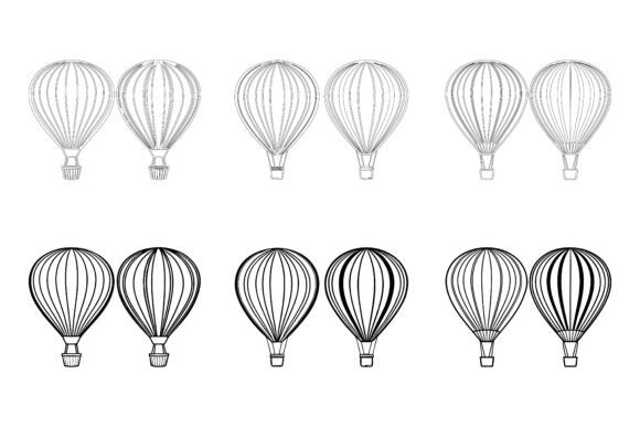 Air Balloon Illustration Sets: Evaluating the AI EPS Collection for Professional Design Work