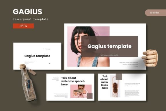 Gagius PowerPoint Template: Present with Confidence