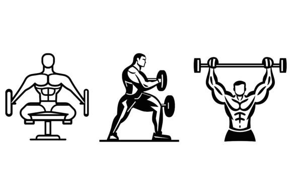 Gym Vector Silhouette: Why This Illustration Set Belongs in Your Creative Toolkit