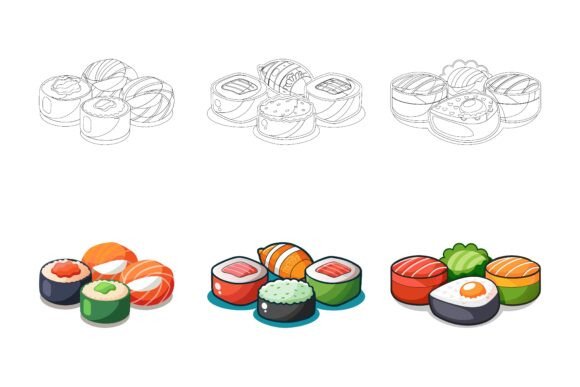 Japanese Rubber Food Models