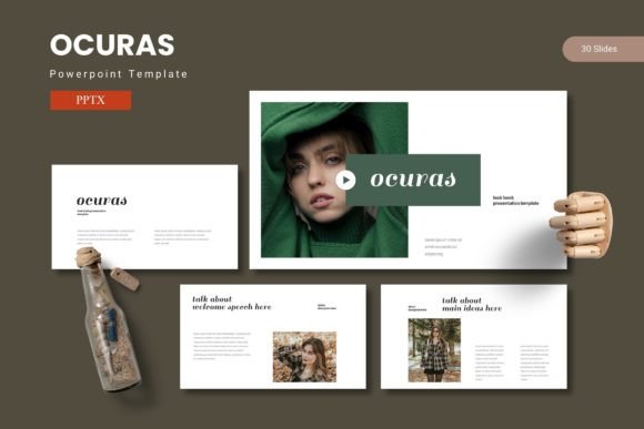 Ocuras – Powerpoint Template: A Versatile Tool for Confident Presentations