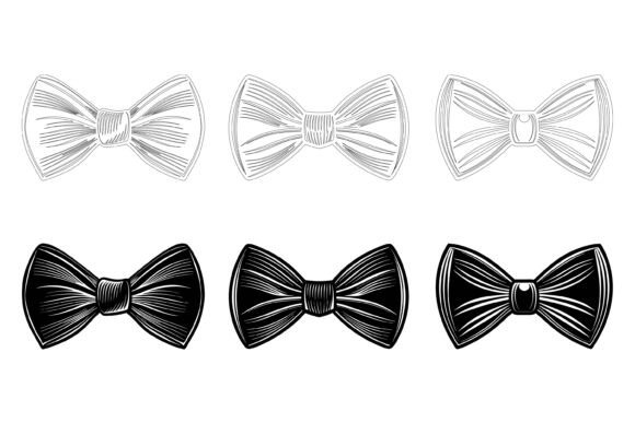 Set of Bow Ties: Why Most Vector Illustrations Fall Short and How This Collection Gets It Right