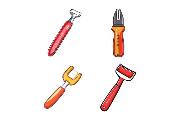 Tools Icons Set: Elevating Visual Communication with AI-Powered Precision