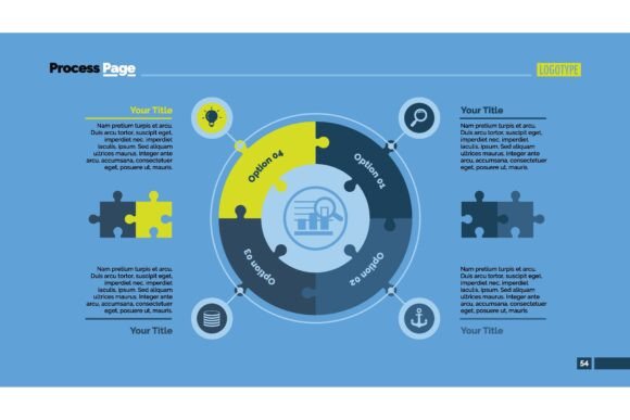 Unlocking Strategic Clarity: The Four Jigsaw Puzzle Elements Process Chart in Modern Business Storytelling