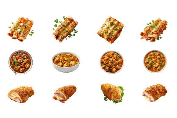 Visual Brand Strategy: How the Chicken Curry Dish Approach Elevates AI EPS Illustration Collections
